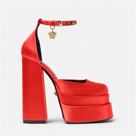 versace woman red shoes|Versace red bottom shoes.